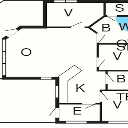Three-bedroom In Oster Assels 1 * Sillerslev
